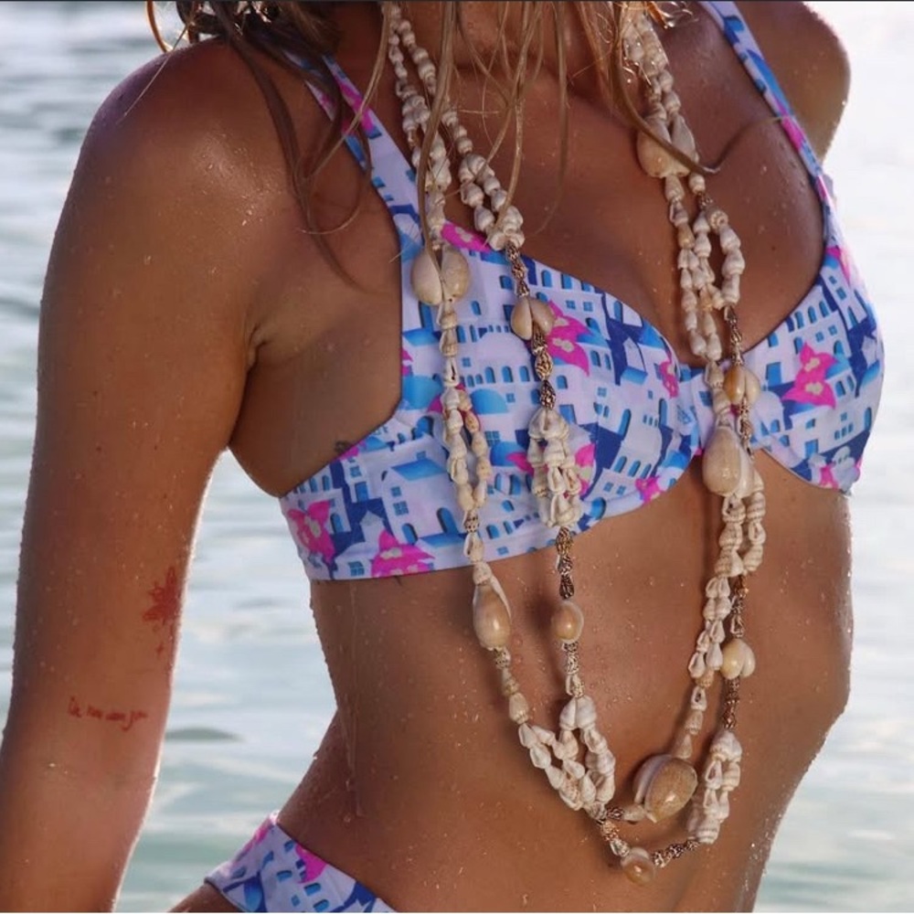 NWT 🔥RARE🔥Moana Bikini Greeking Out Bra Top Size Small